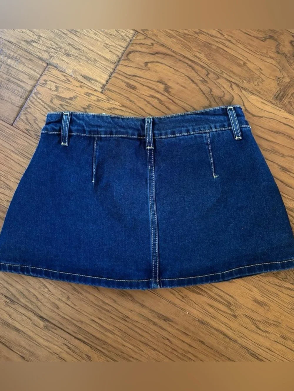 NWT Elleven Y2K inspired Denim Micro Skort.